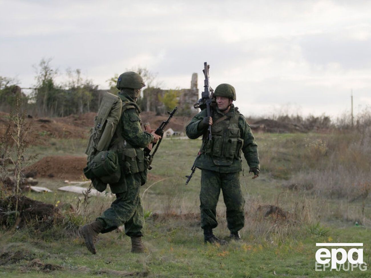 Оккупанты применяли пулеметы и гранатометы