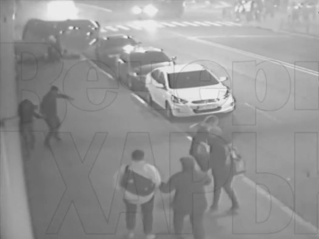 З'явилося відео ДТП у Харкові з нового ракурсу