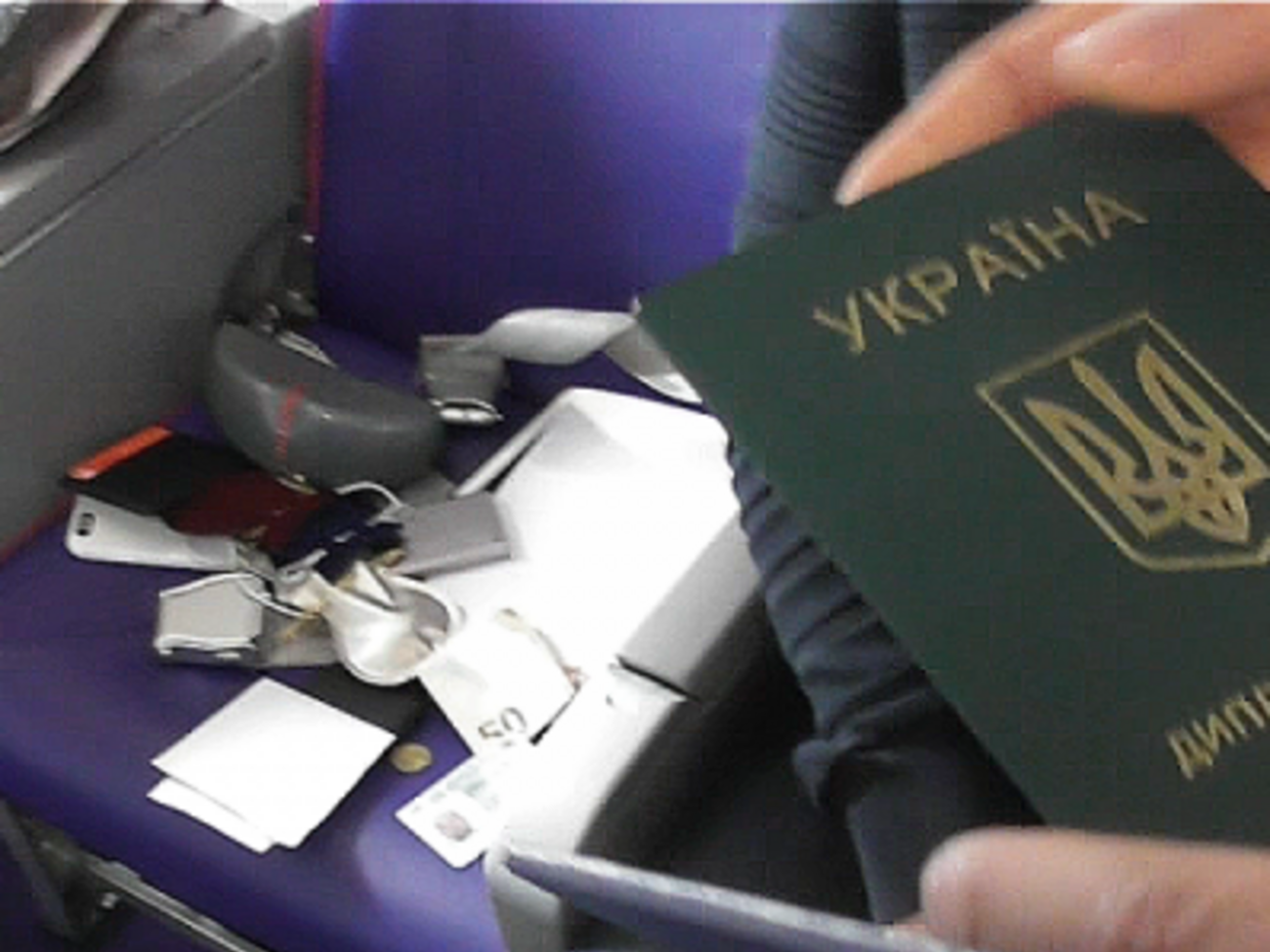 Розенблат пытался воспользоваться дипломатическим паспортом 19 октября