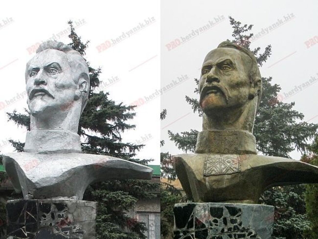 Изображение Дзержинского (слева) изменили