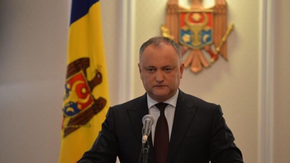 Додон не подписал представление на министра обороны