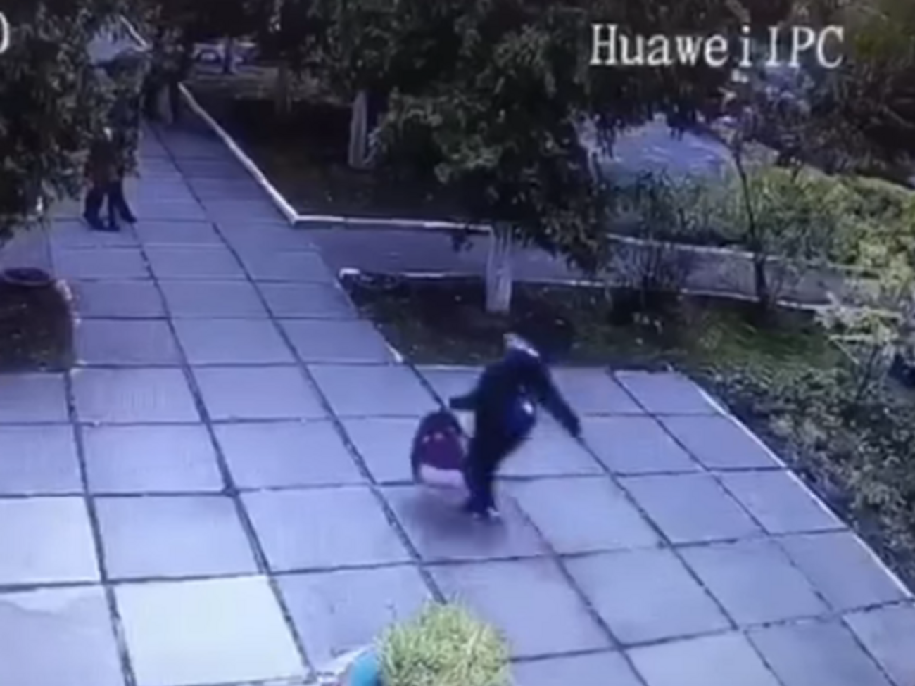 Похищение засняли камеры видеонаблюдения