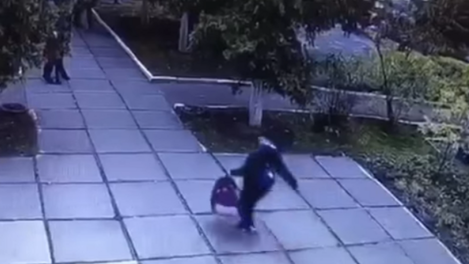 Похищение засняли камеры видеонаблюдения