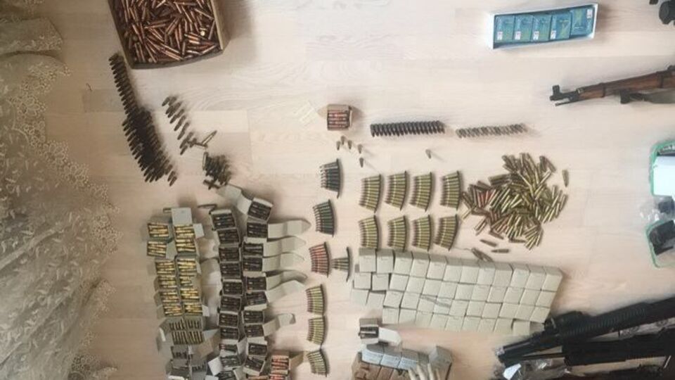 Правоохранители обнаружили у киевлянина почти 4,5 тыс. патронов различного калибра