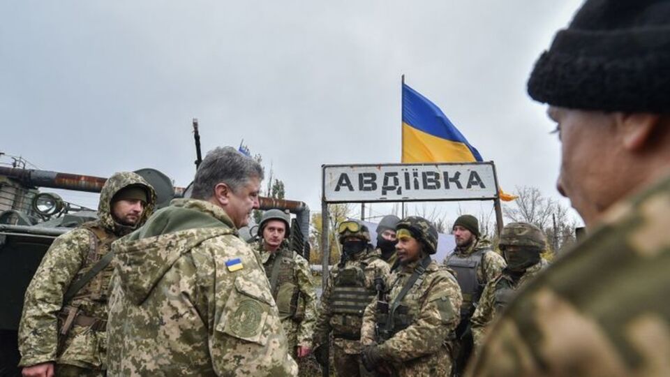 Порошенко посетил Авдеевку