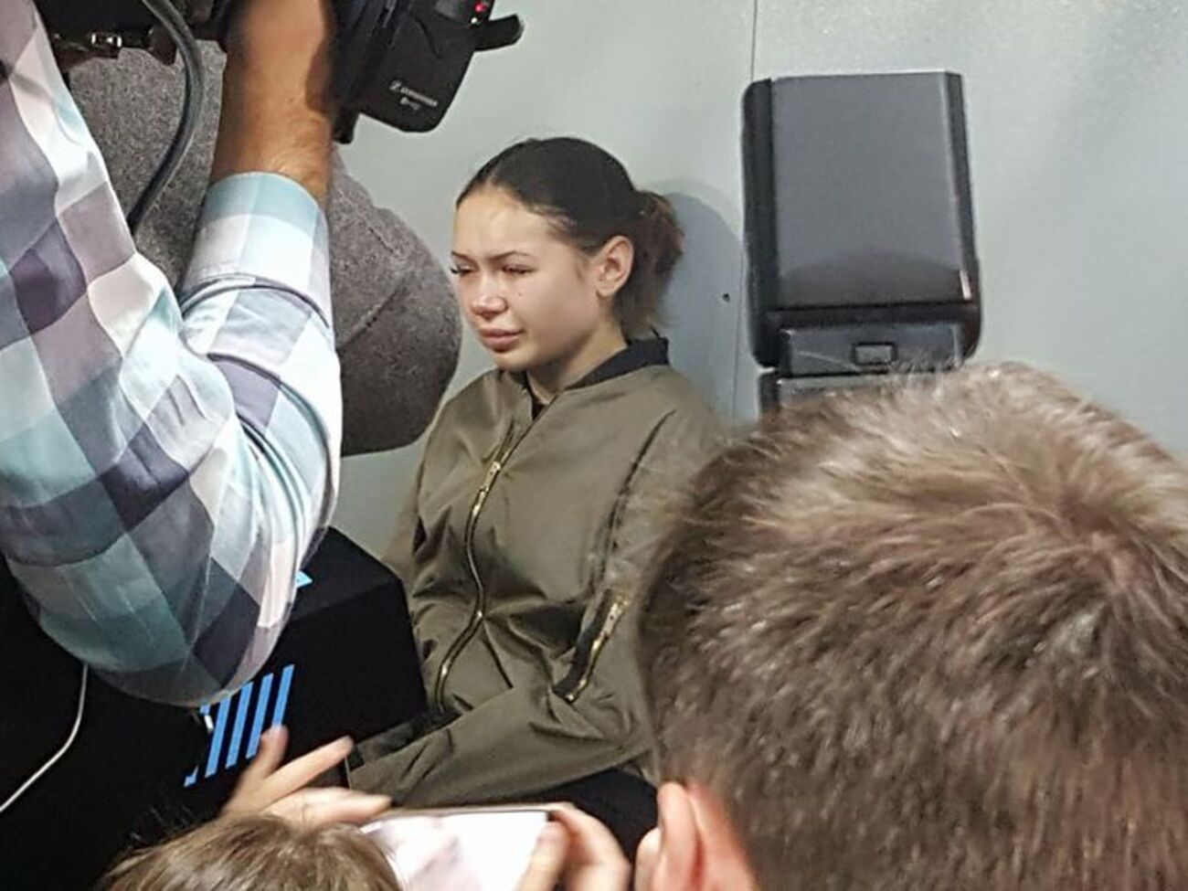 Олена Зайцева була за кермом Lexus, який увечері 18 жовтня після зіткнення із Volkswagen Touareg вилетів на тротуар на вулиці Сумській і збив пішоходів