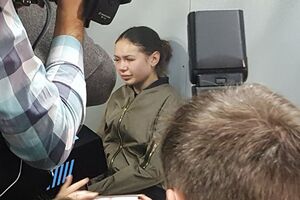 Олена Зайцева була за кермом Lexus, який увечері 18 жовтня після зіткнення із Volkswagen Touareg вилетів на тротуар на вулиці Сумській і збив пішоходів