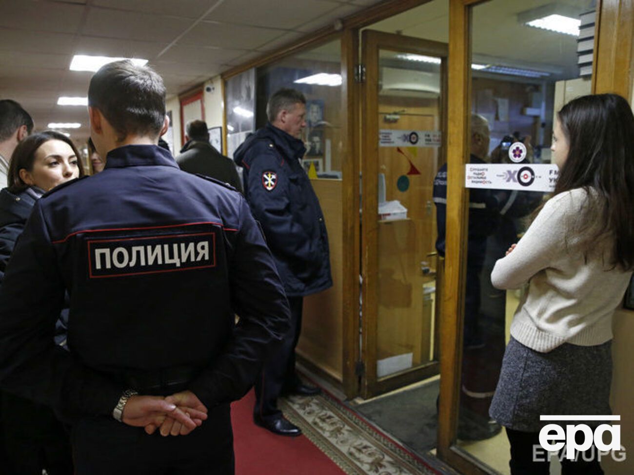 На Фельгенгауэр напали в помещении редакции "Эха Москвы"