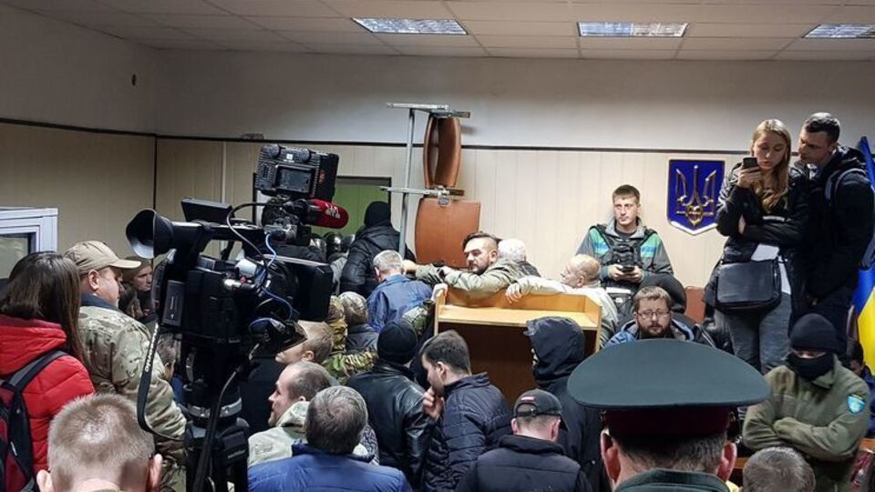 Коханивский нанес ранения из травматического пистолета одному из командиров "Правого сектора"