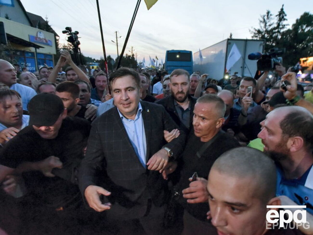 Саакашвілі і його прибічники перетнули кордон 10 вересня