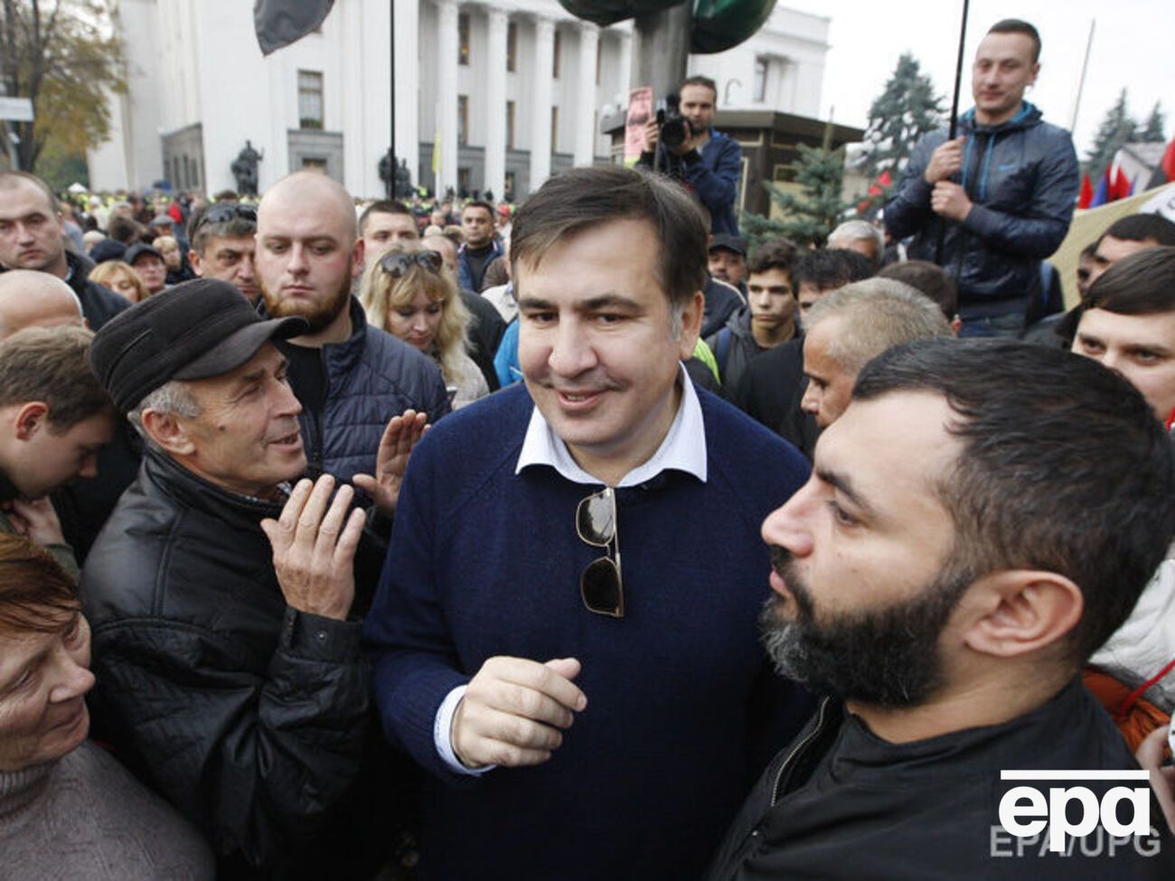 Саакашвілі перебуватиме під Верховною Радою