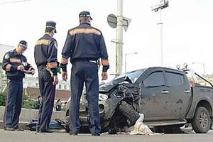 В 2008 году шесть человек погибли под колесами Mitsubishi в Харькове