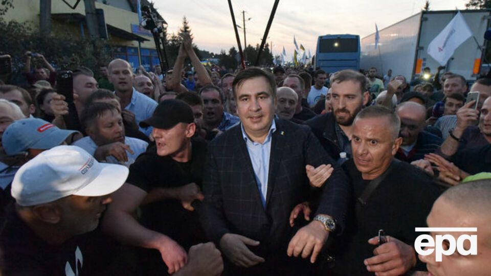 10 вересня Саакашвілі повернувся в Україну