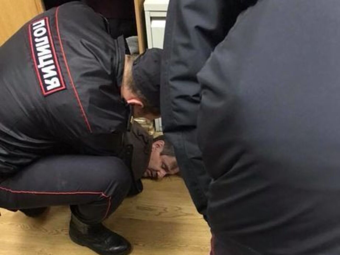 Гриц напал на журналистку в офисе "Эха Москвы"
