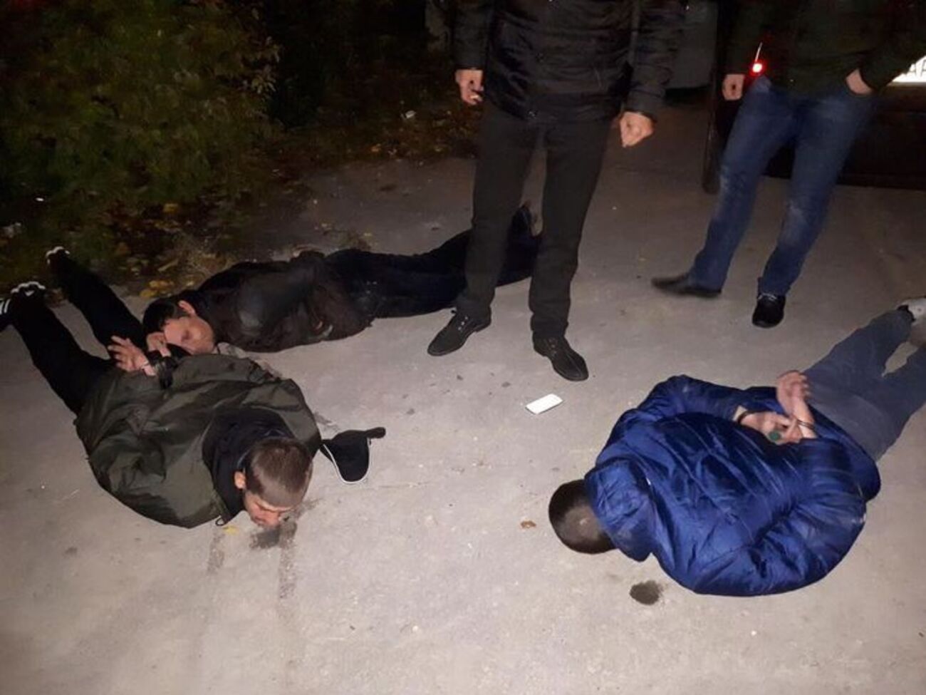 Поліція затримала зловмисників