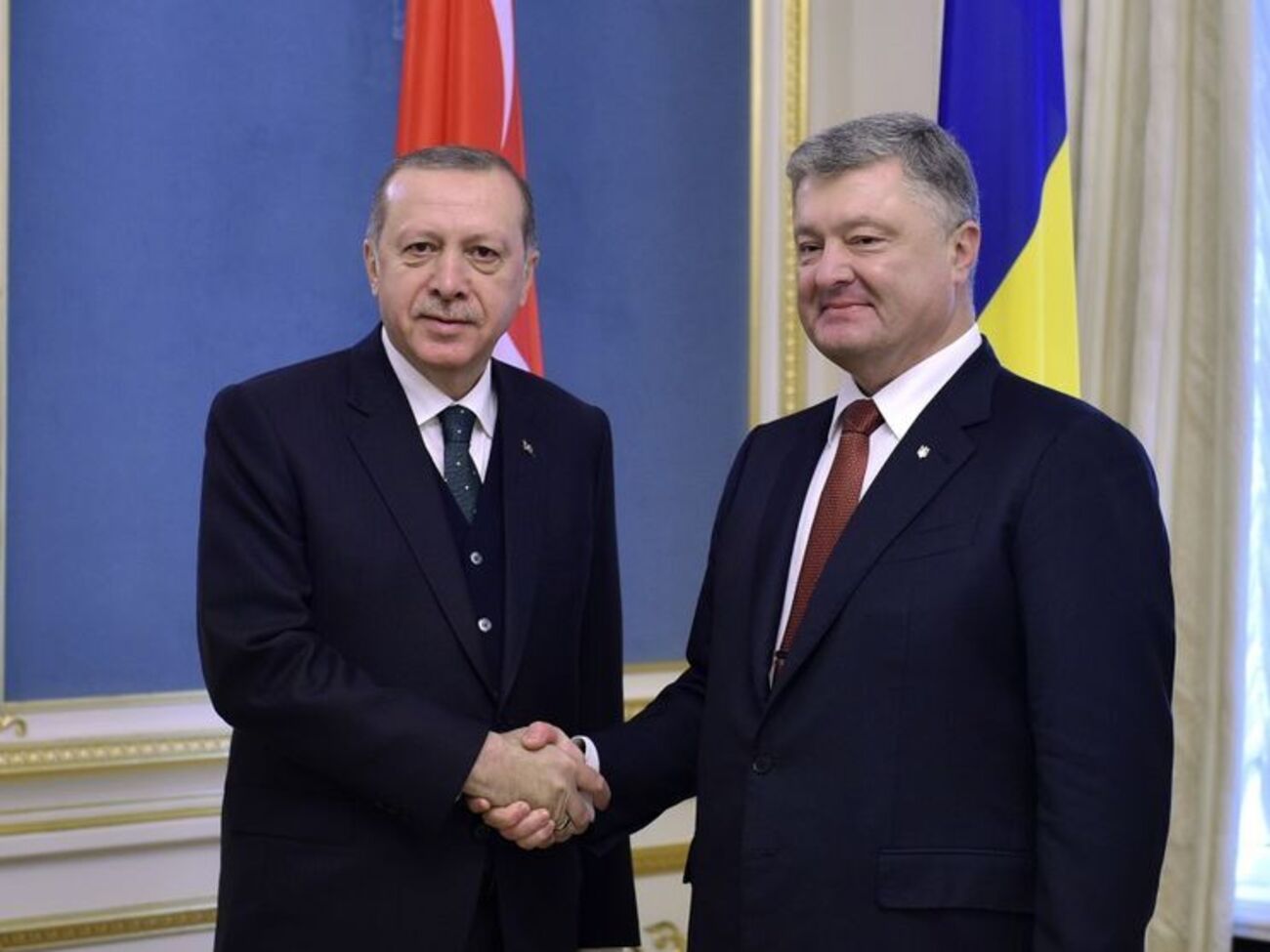 9 жовтня Ердоган і Порошенко провели переговори в Києві