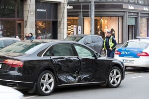 В результате аварии никто не пострадал