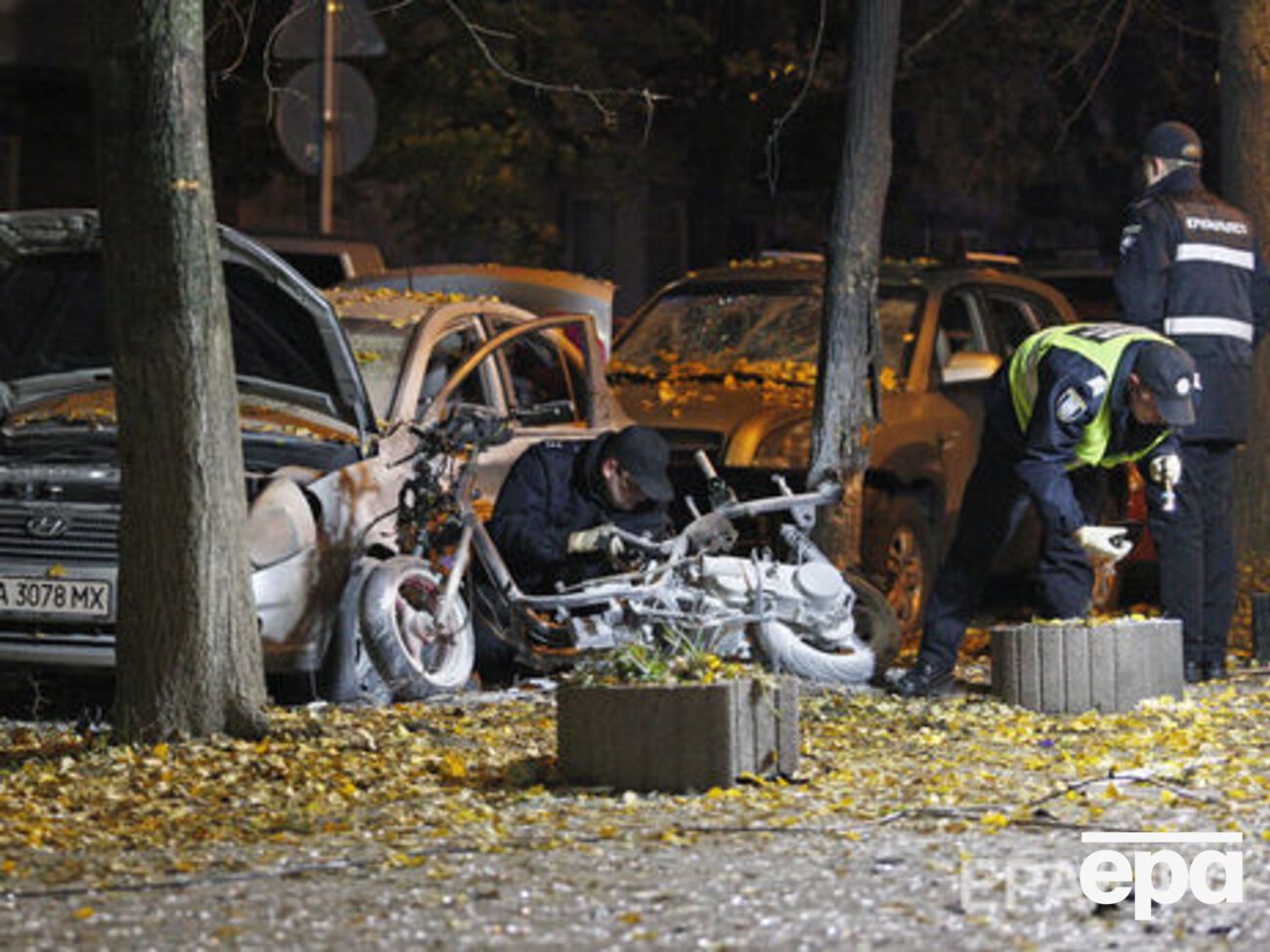 За інформацією слідства, учора в Києві вибухнув мопед, у який заклали вибуховий пристрій