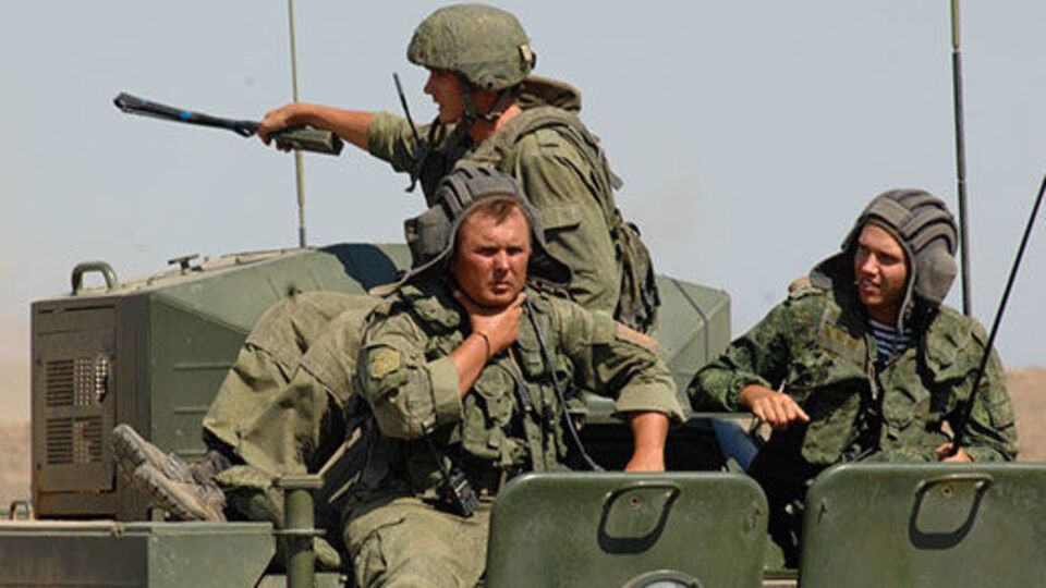 У навчаннях бере участь підрозділ морської піхоти Чорноморського флоту