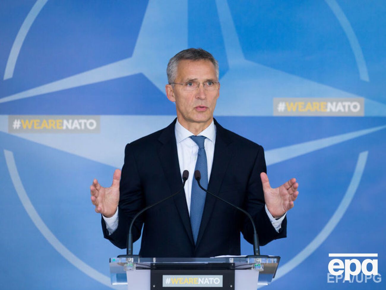 Столтенберг: Сьогодні ми обмінялися інформацією про останні навчання