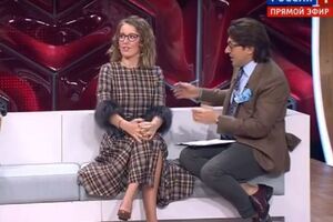 Собчак звернула увагу Малахова на пропущене прізвище