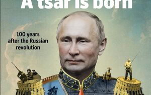 The Economist поместил на обложку Путина в образе царя