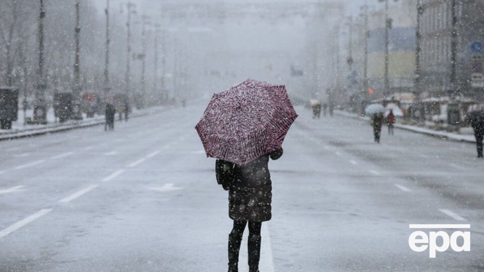 В Украине ожидается снег