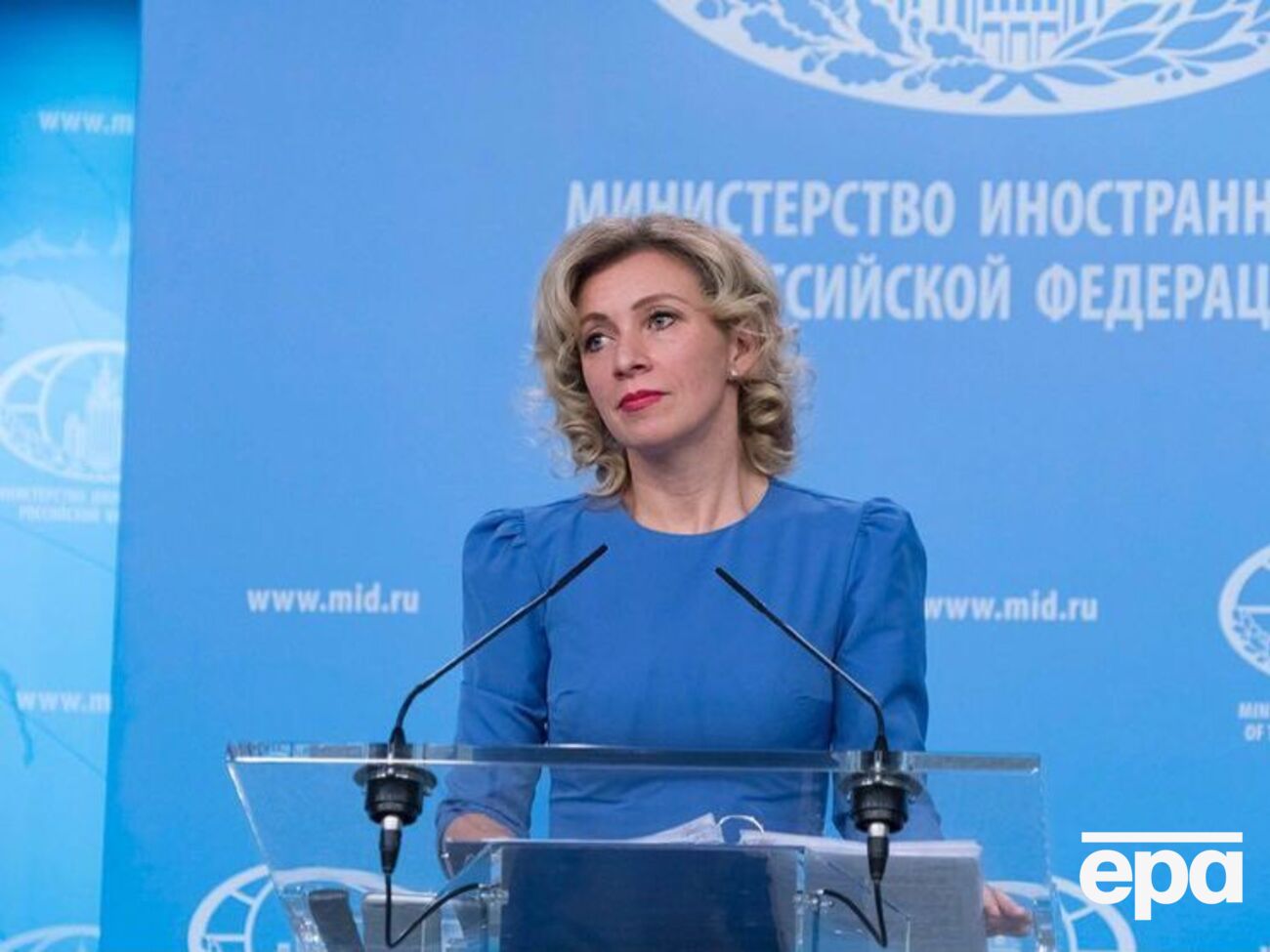 Захарова називала ситуацію в Каталонії внутрішньою справою Іспанії