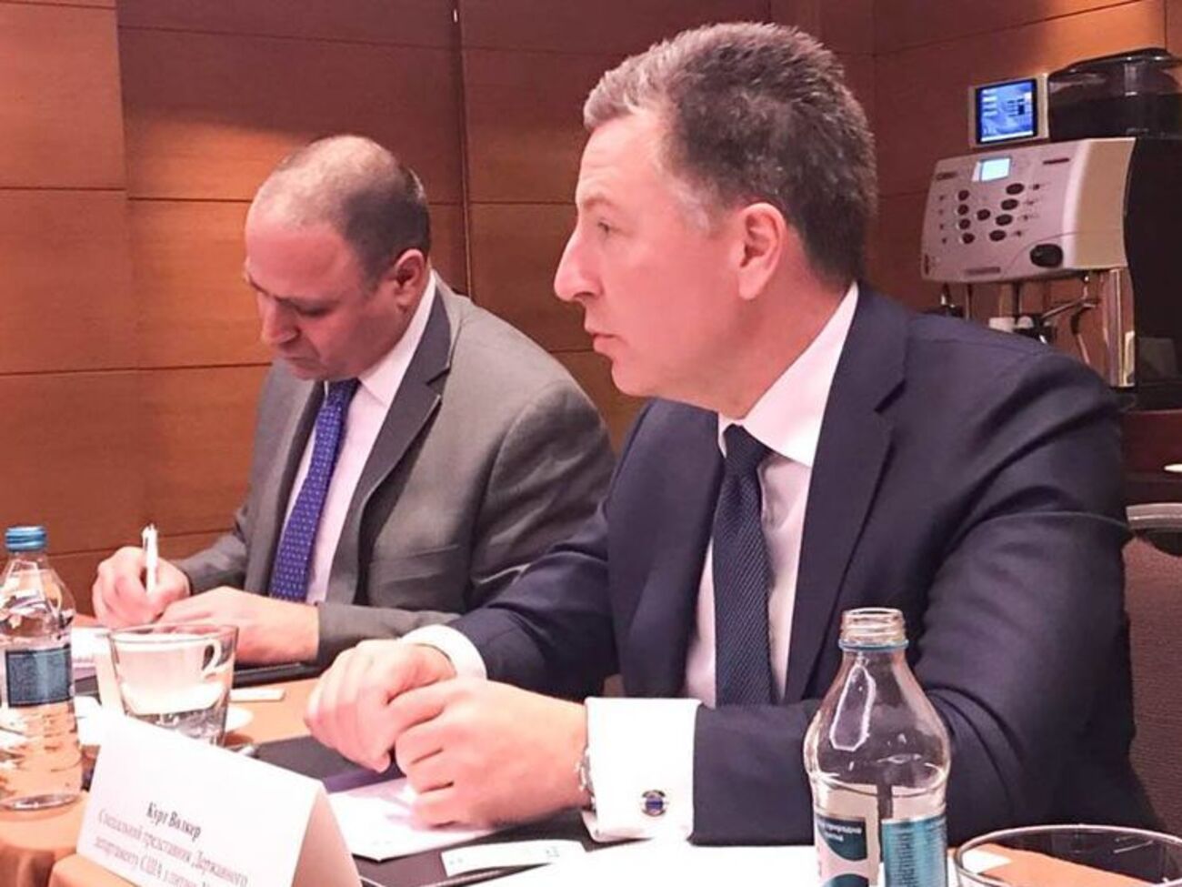 Мустафа Найєм: Останнім часом бачимося з Волкером часто, в Україні та на міжнародних конференціях