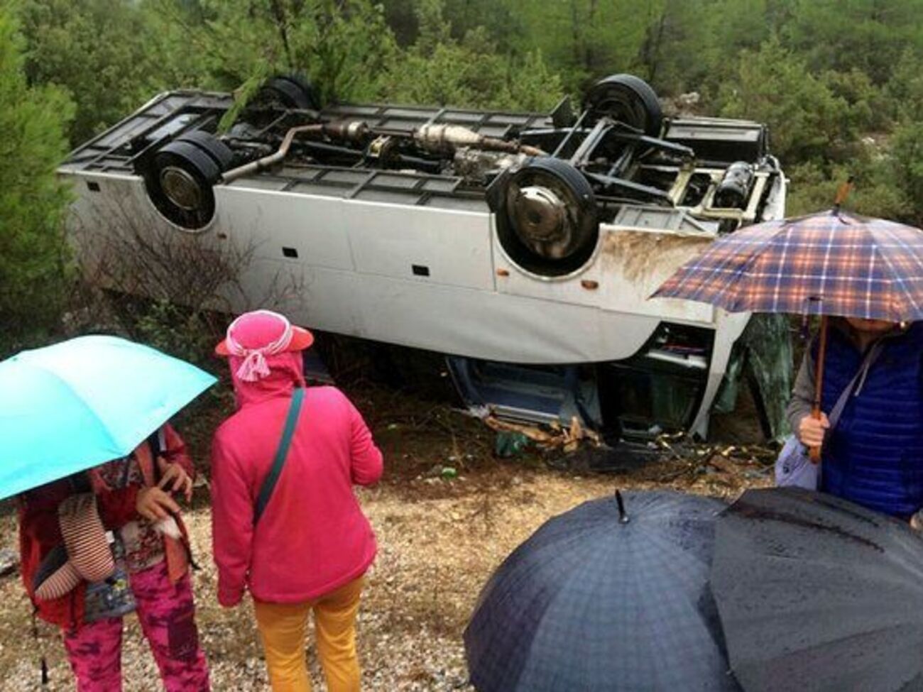 Последствия ДТП в Турции