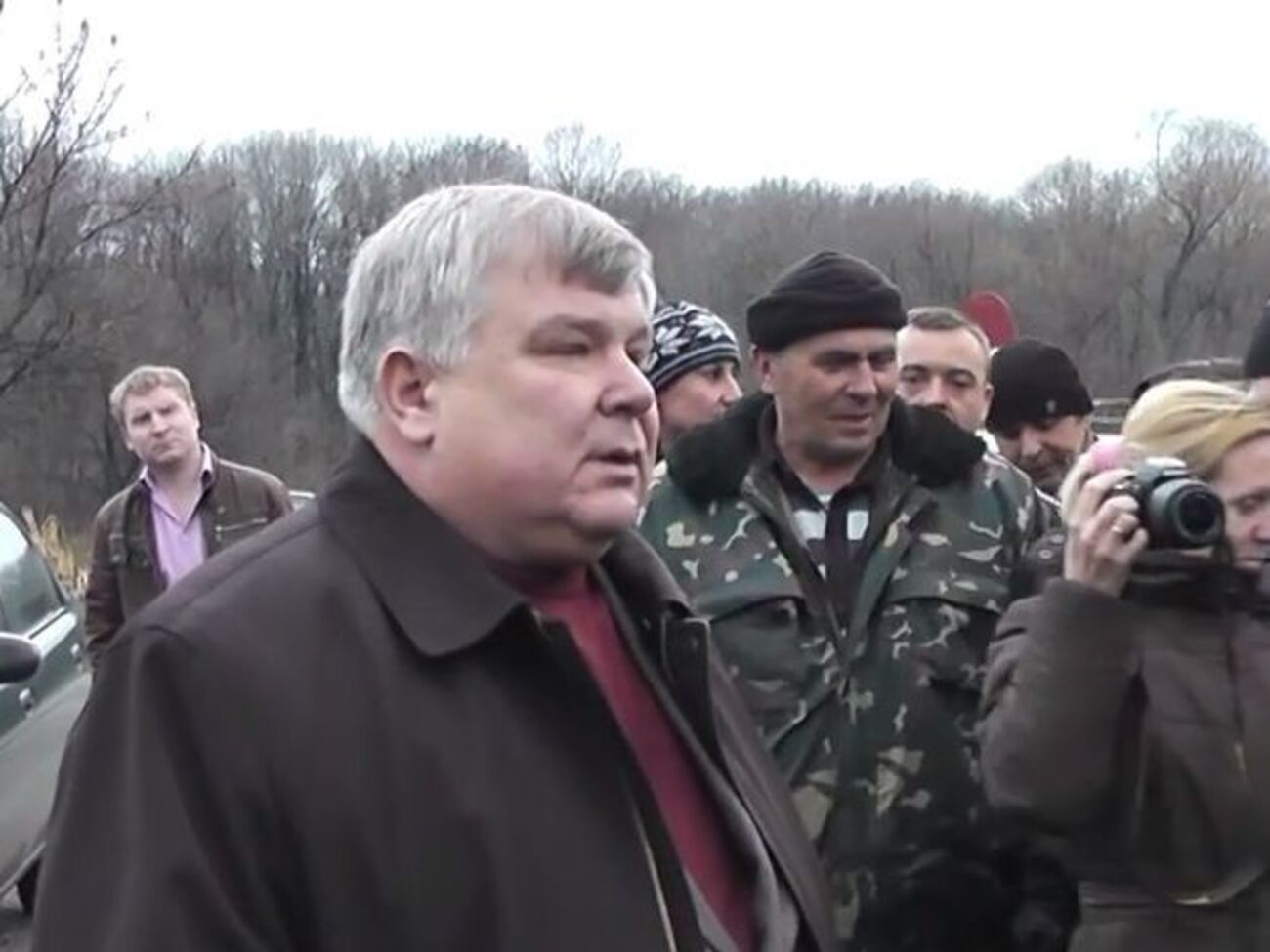 Панасюк общается с сепаратистами в 2014 году