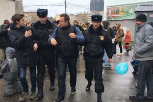 Задержание активистов в Москве