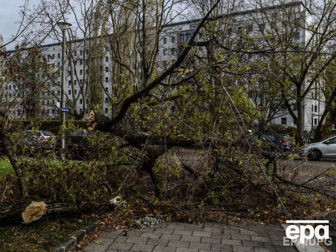 В Европе бушует ураган "Герварт"