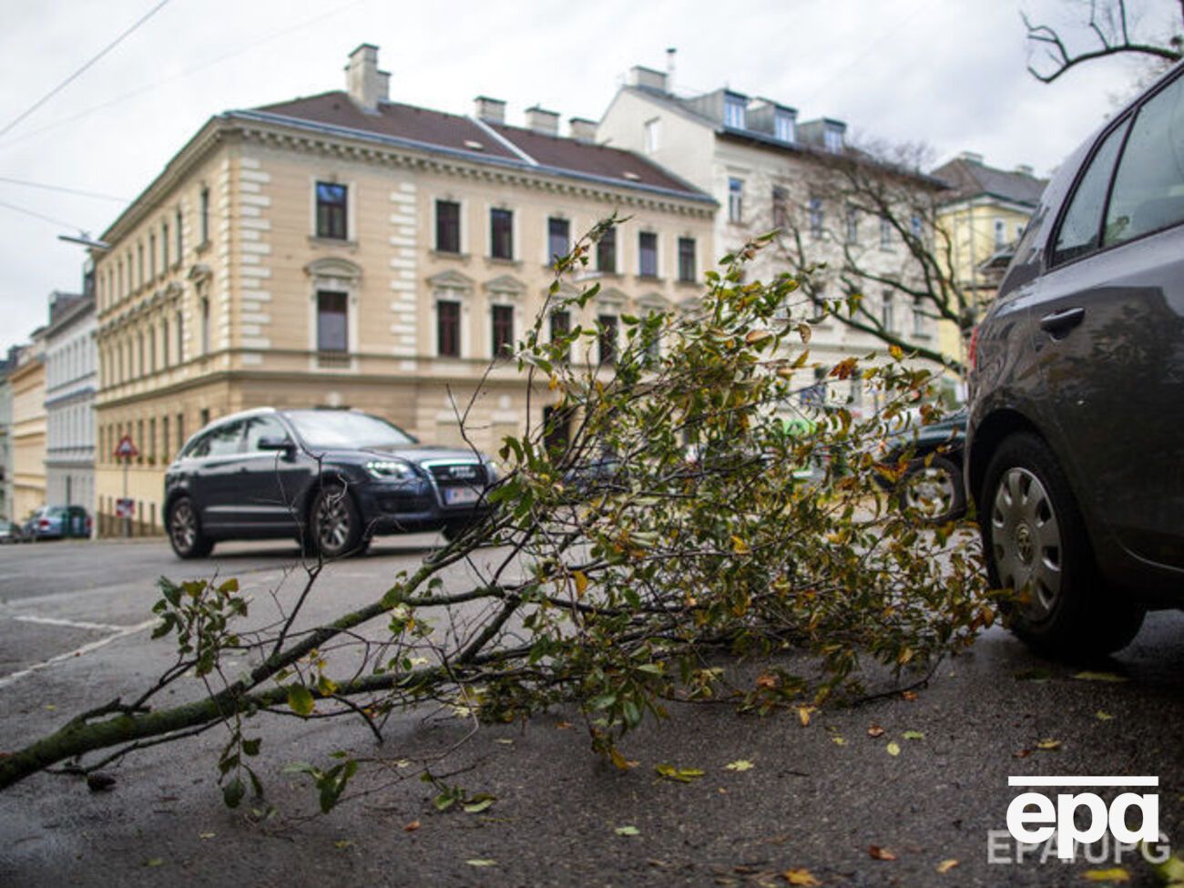 У Німеччині вирує ураган "Герварт"