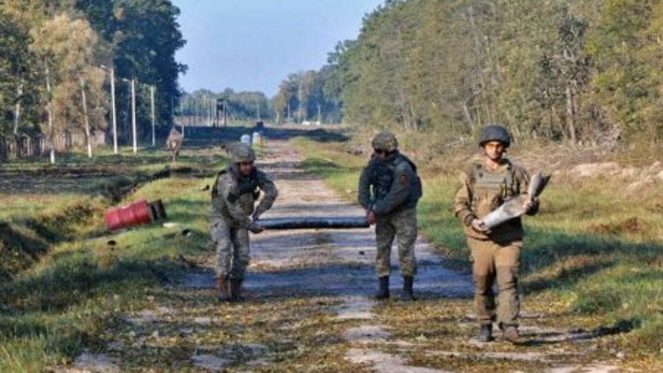 На складе находилось 83 тыс. тонн боеприпасов