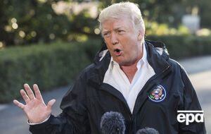 Трамп провів брифінг перед відльотом із Вашингтона