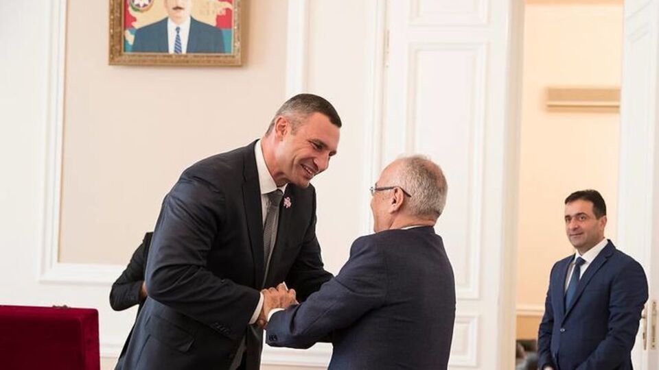 Кличко в Азербайджані провів низку зустрічей із чиновниками і бізнесменами