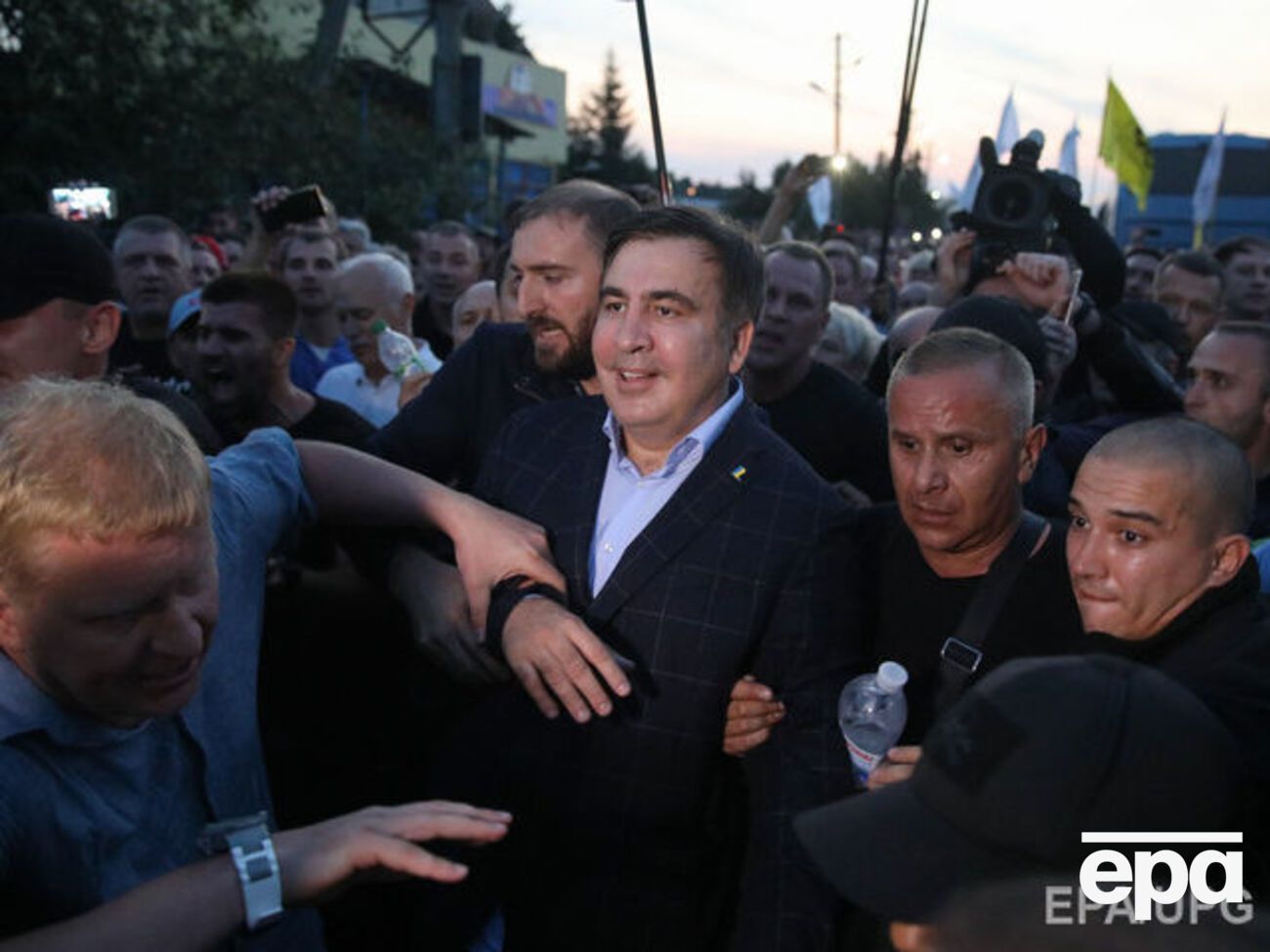 Саакашвили прорвался в Украину 10 сентября