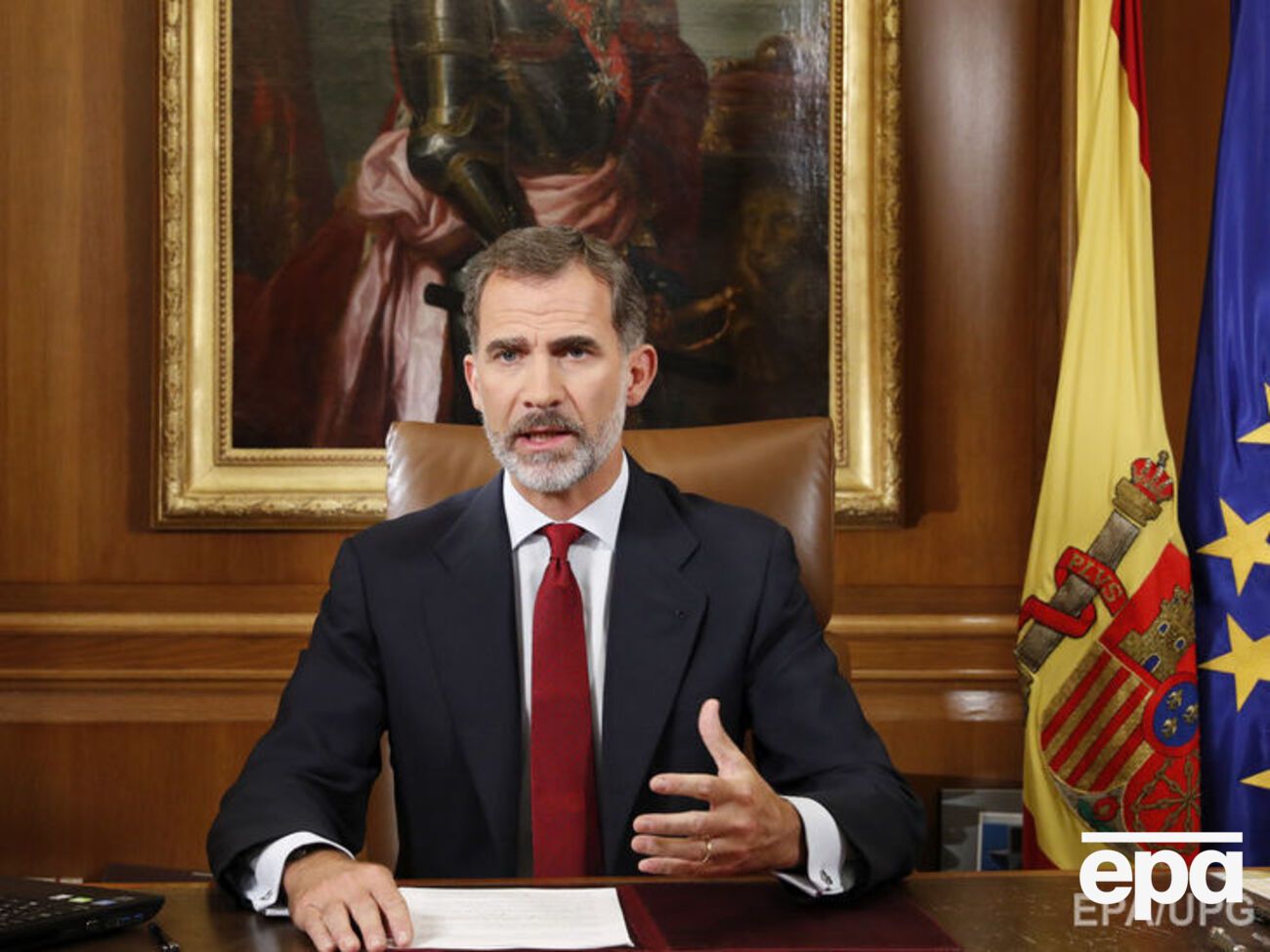 Феліпе VI засудив референдум у Каталонії