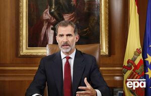 Феліпе VI засудив референдум у Каталонії