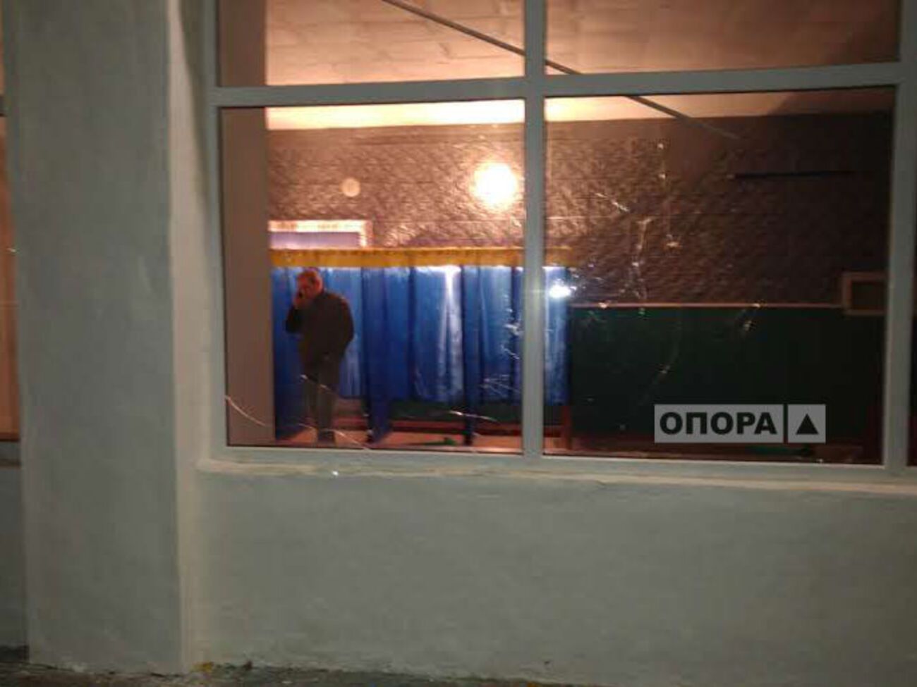 В Днепропетровской области напали на избирательный участок