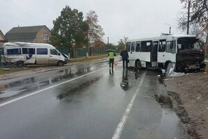 В результате ДТП пострадали шесть человек