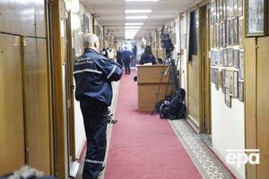 Камери зняли, що відбувалося в коридорі і гостьовій кімнаті "Эха Москвы"