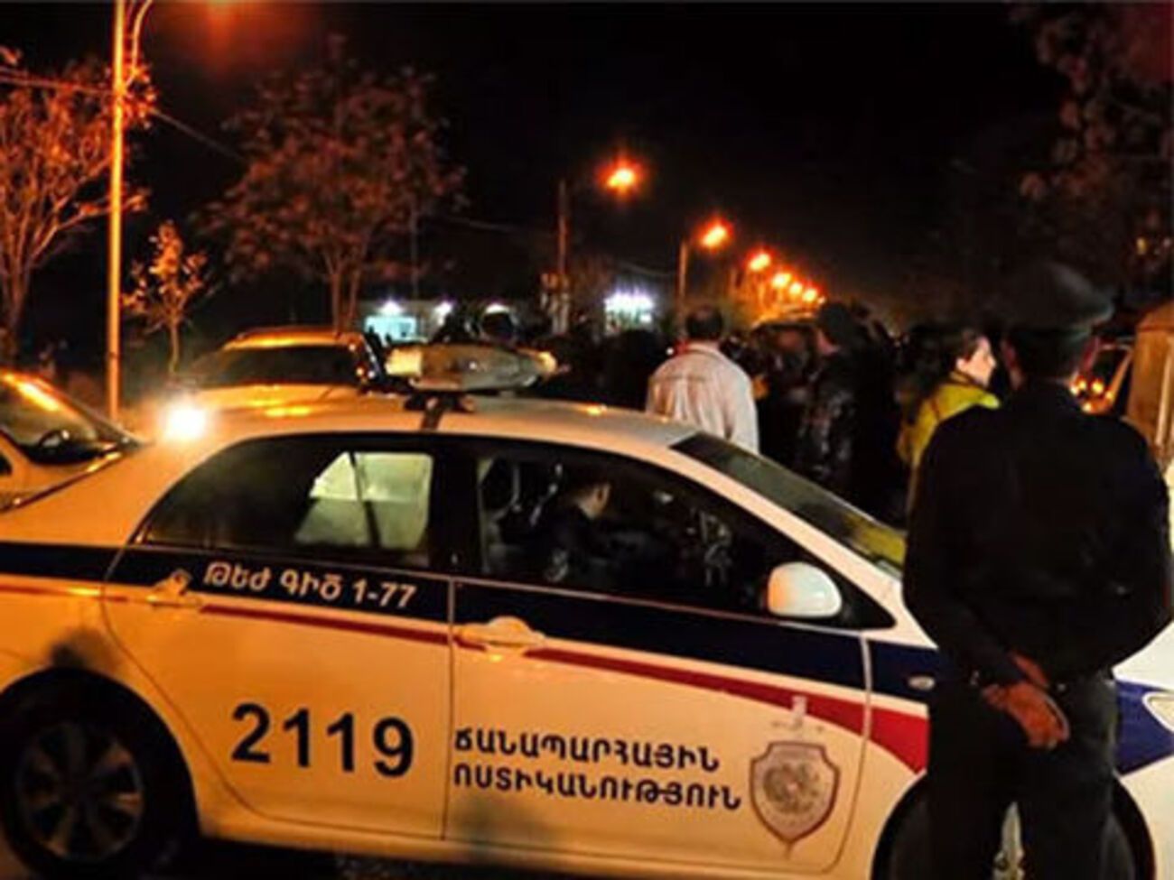 Полиция не позволила злоумышленнику нанести себе увечья