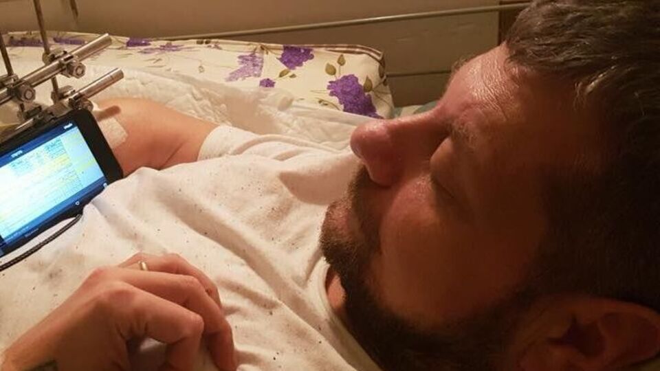 Мосийчук сам находится в больнице после взрыва в Киеве