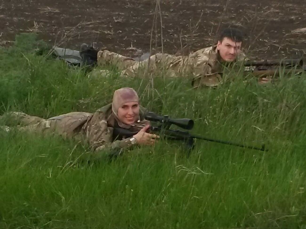 Окуева и Осмаев вместе воевали на Донбассе