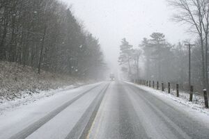 На полуострове выпадет мокрый снег