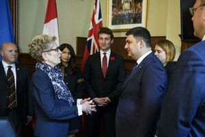 Гройсман зустрівся із головою уряду провінції Онтаріо