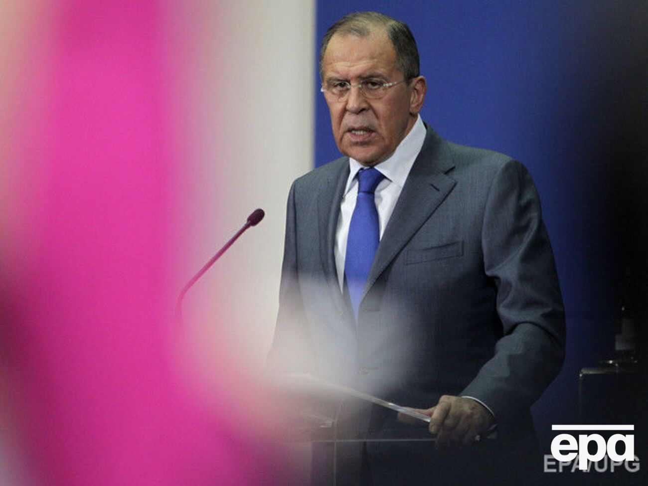 Лавров незадоволений заявою Волкера