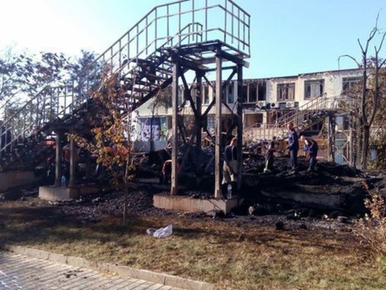 Під час пожежі в таборі загинуло три дівчинки